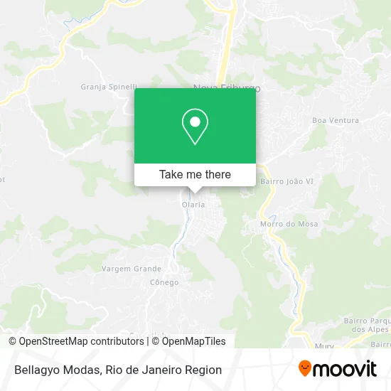 Bellagyo Modas map