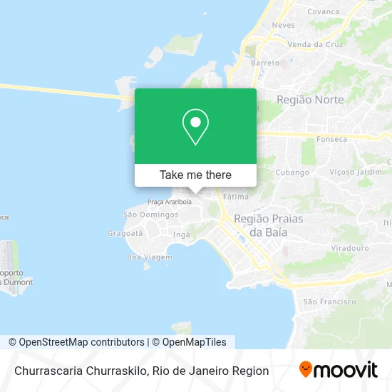 Churrascaria Churraskilo map
