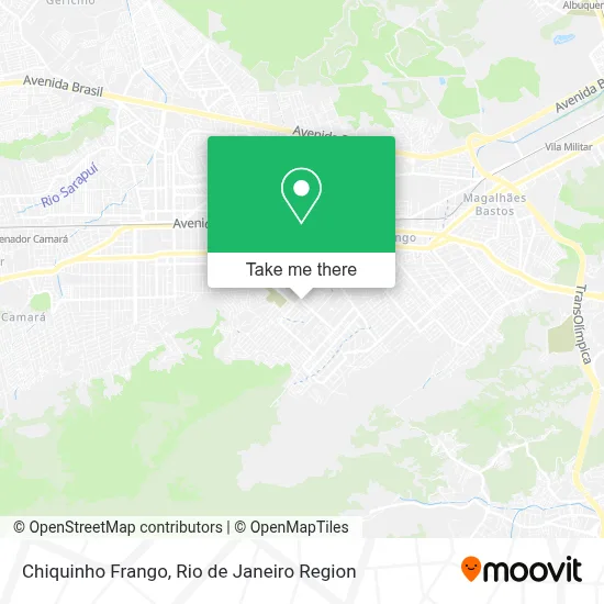 Chiquinho Frango map