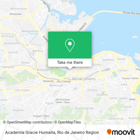 Academia Gracie Humaita map