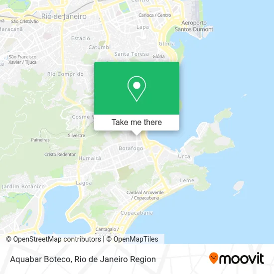 Aquabar Boteco map