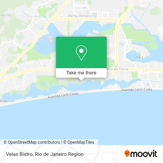 Velas Bistro map