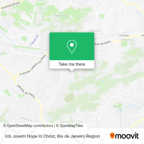 Icb Jovem Hope In Christ map