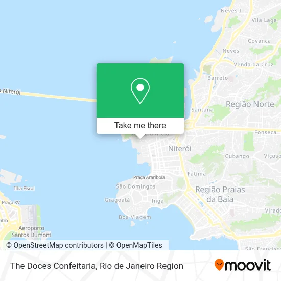 The Doces Confeitaria map