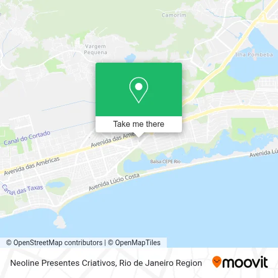 Neoline Presentes Criativos map