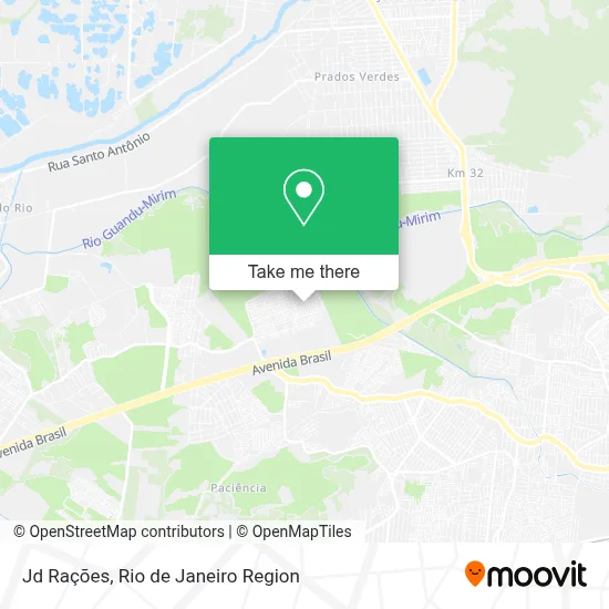 Jd Rações map