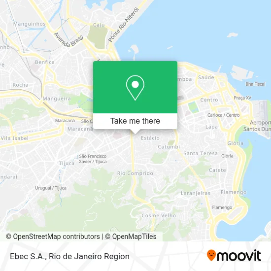 Ebec S.A. map