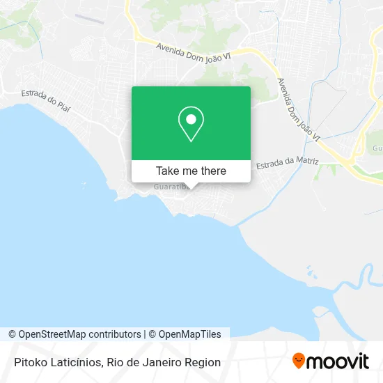 Pitoko Laticínios map