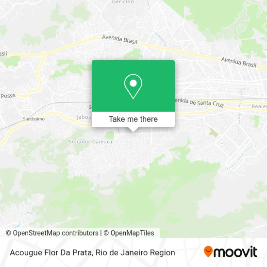 Acougue Flor Da Prata map