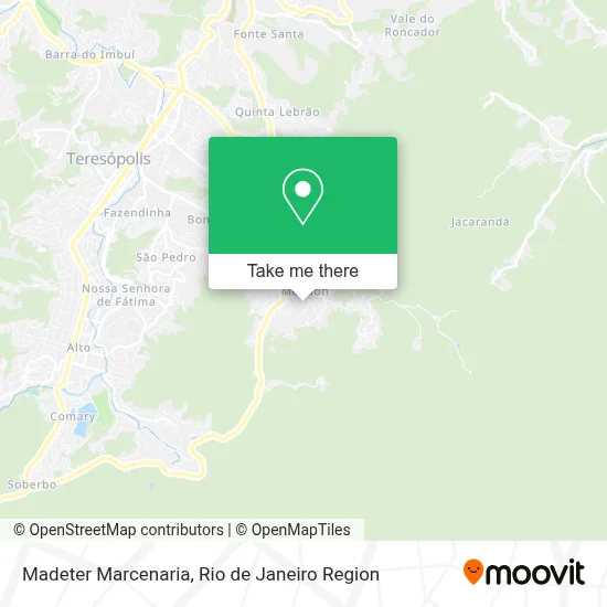 Madeter Marcenaria map