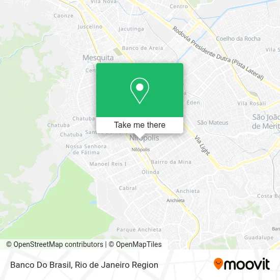 Banco Do Brasil map