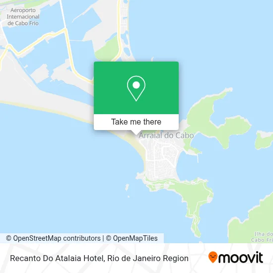 Recanto Do Atalaia Hotel map