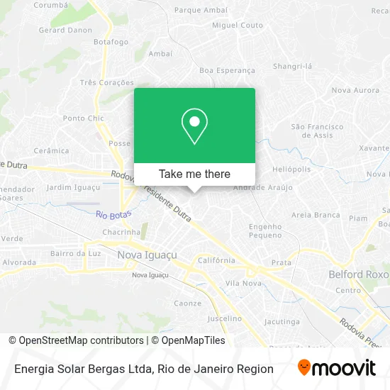 Energia Solar Bergas Ltda map