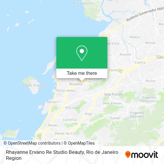 Rhayanne Ervano Re Studio Beauty map