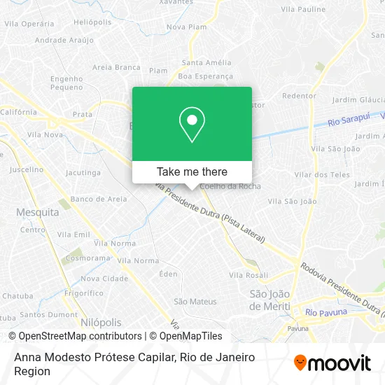 Anna Modesto Prótese Capilar map