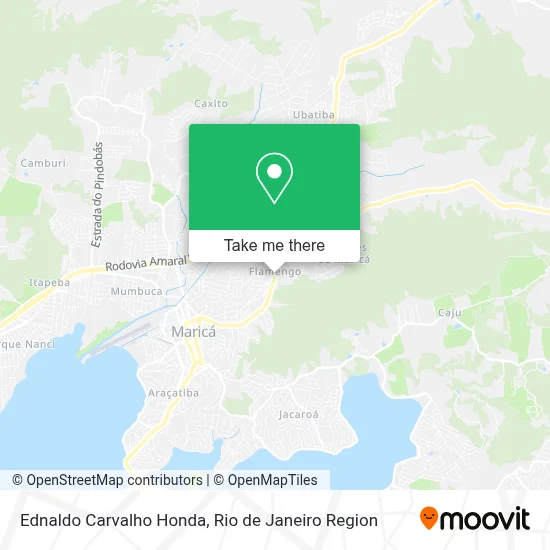 Ednaldo Carvalho Honda map
