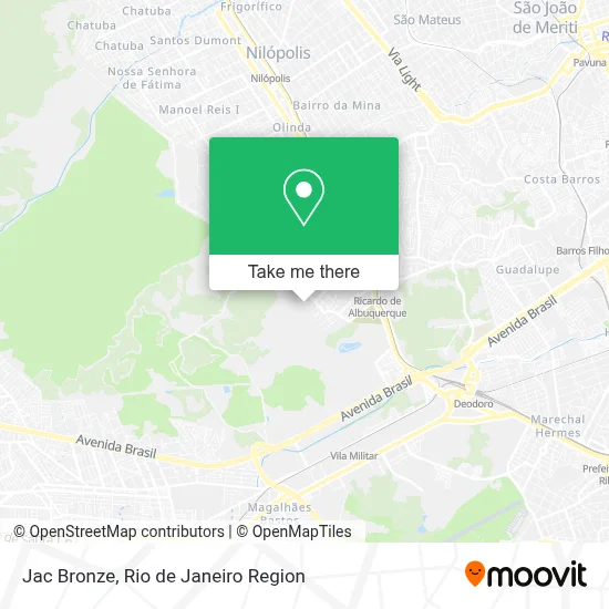 Jac Bronze map