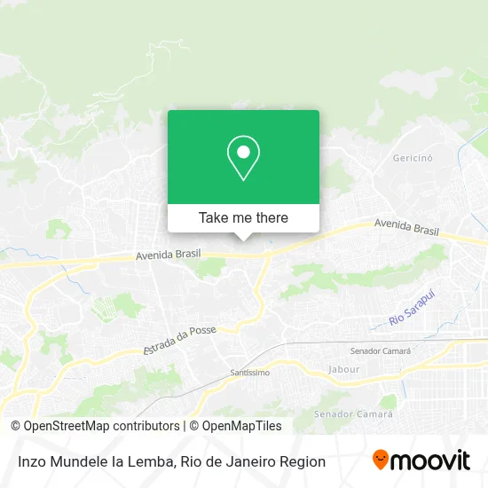 Inzo Mundele Ia Lemba map