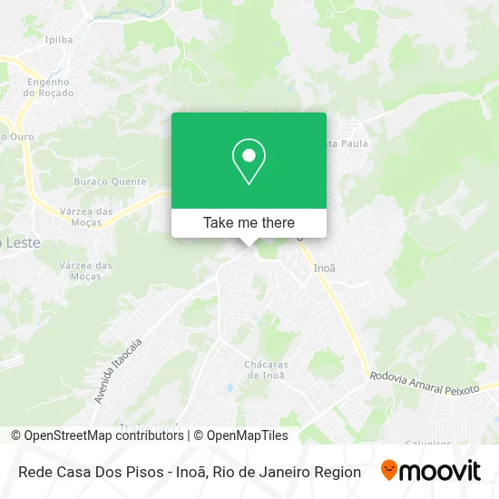 Rede Casa Dos Pisos - Inoã map