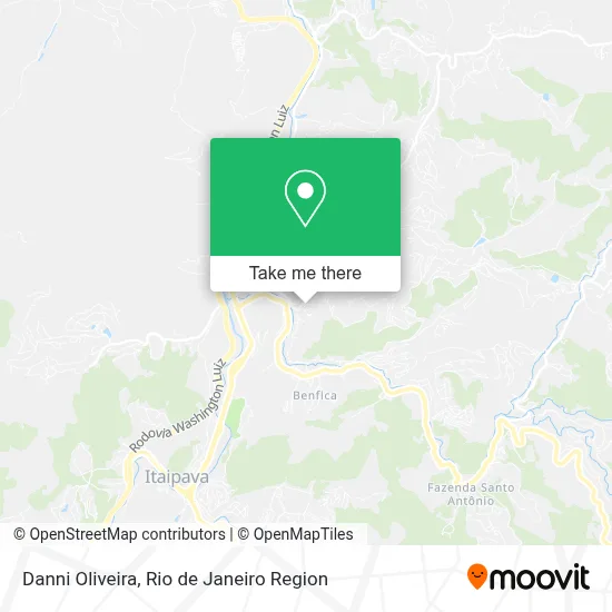 Danni Oliveira map