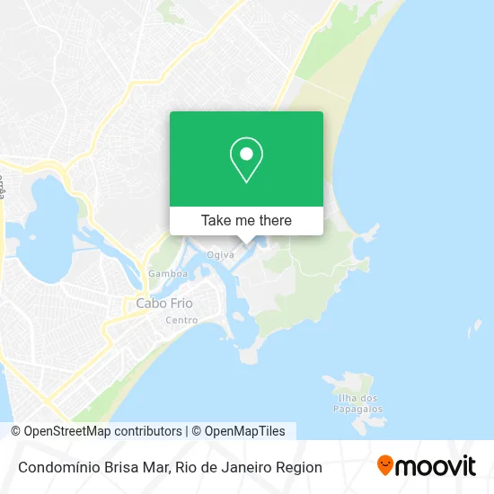 Condomínio Brisa Mar map