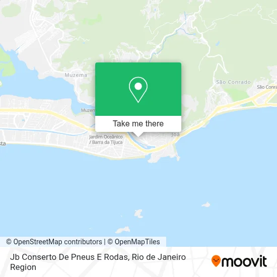 Jb Conserto De Pneus E Rodas map