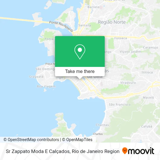 Sr Zappato Moda E Calçados map