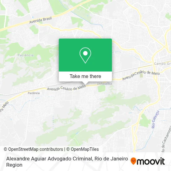 Alexandre Aguiar Advogado Criminal map