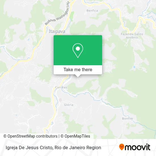 Igreja De Jesus Cristo map