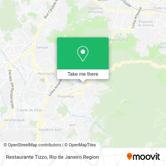 Restaurante Tizzo map