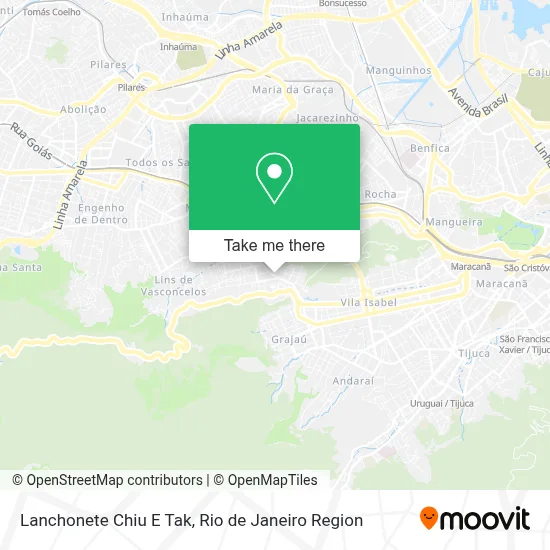 Lanchonete Chiu E Tak map