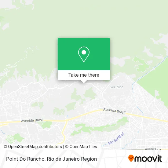 Point Do Rancho map