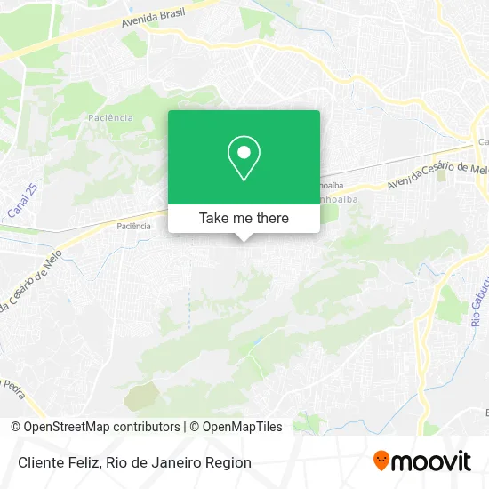 Cliente Feliz map