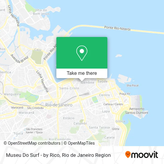 Museu Do Surf - by Rico map
