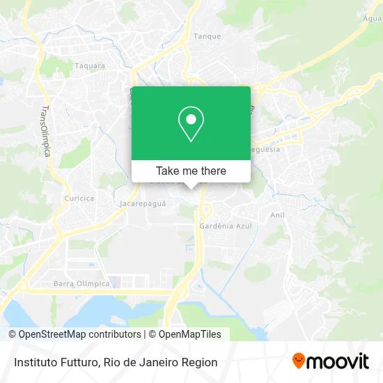 Instituto Futturo map
