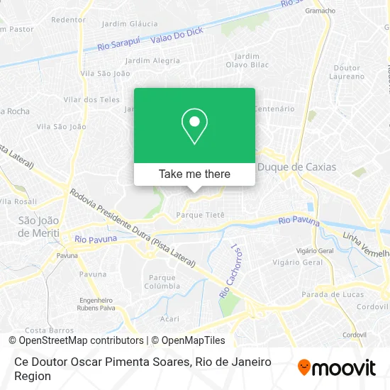 Ce Doutor Oscar Pimenta Soares map