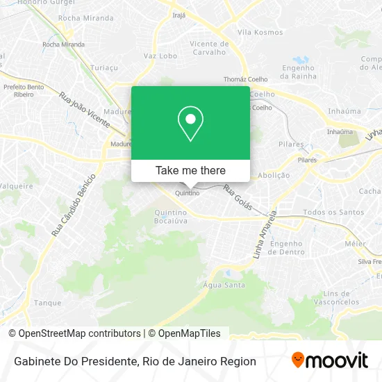 Gabinete Do Presidente map