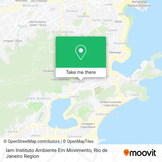 Iam Instituto Ambiente Em Movimento map