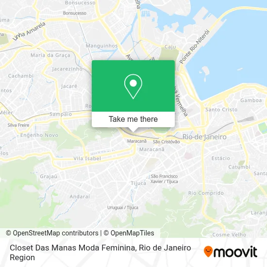 Closet Das Manas Moda Feminina map