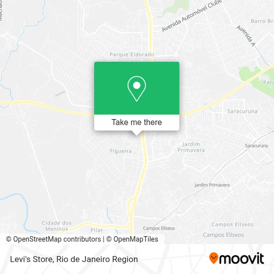 Levi's Store map