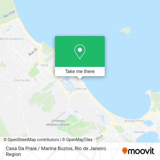 Casa Da Praia  / Marina Buzios map
