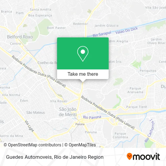 Guedes Automoveis map