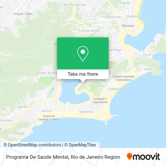 Programa De Saúde Mental map