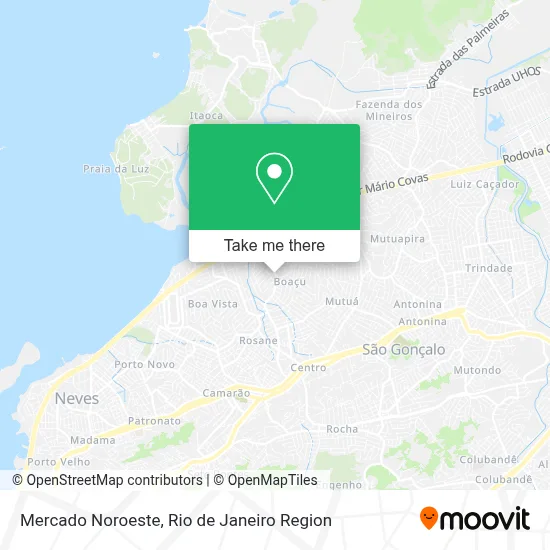 Mercado Noroeste map