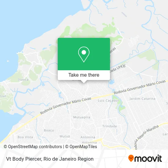 Vt Body Piercer map