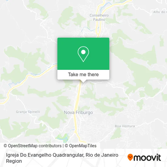 Igreja Do Evangelho Quadrangular map
