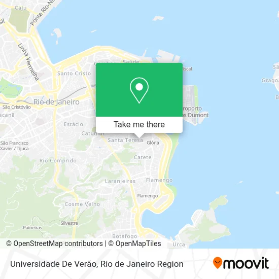 Universidade De Verão map