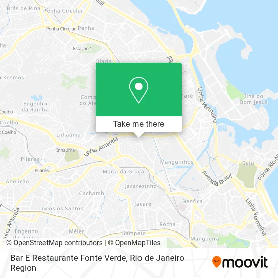 Bar E Restaurante Fonte Verde map