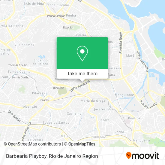 Barbearia Playboy map