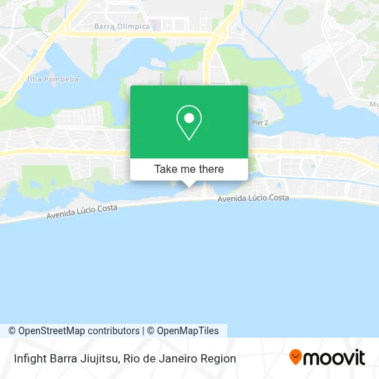 Infight Barra Jiujitsu map